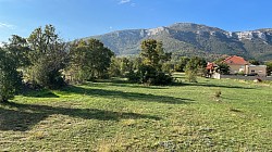 Ausblick auf das Grundstück