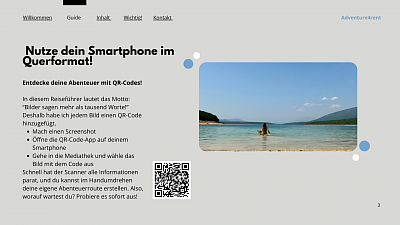 Scanne einfach den Code